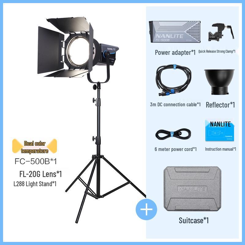 Nanlite FC-300B/500B High-Power LED Outdoor Photography Soft Light