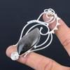 Gift For Women Pendant 925 Silver Natural Silver Sheen Obsidian Gemstone