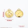 18k Gold Zodiac Pendants for DIY Luxury Jewelry - Small Accessories for Bracelets & Necklaces