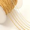Fashion 14K Gold Filled Rope Chain Bulk Hot Sale for Woman Jewelry Making