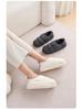 2025 Autumn/Winter Waterproof Non-Slip Cotton Slippers for Women and Men - Dirt-Resistant, Heel-Covered Indoor Shoes