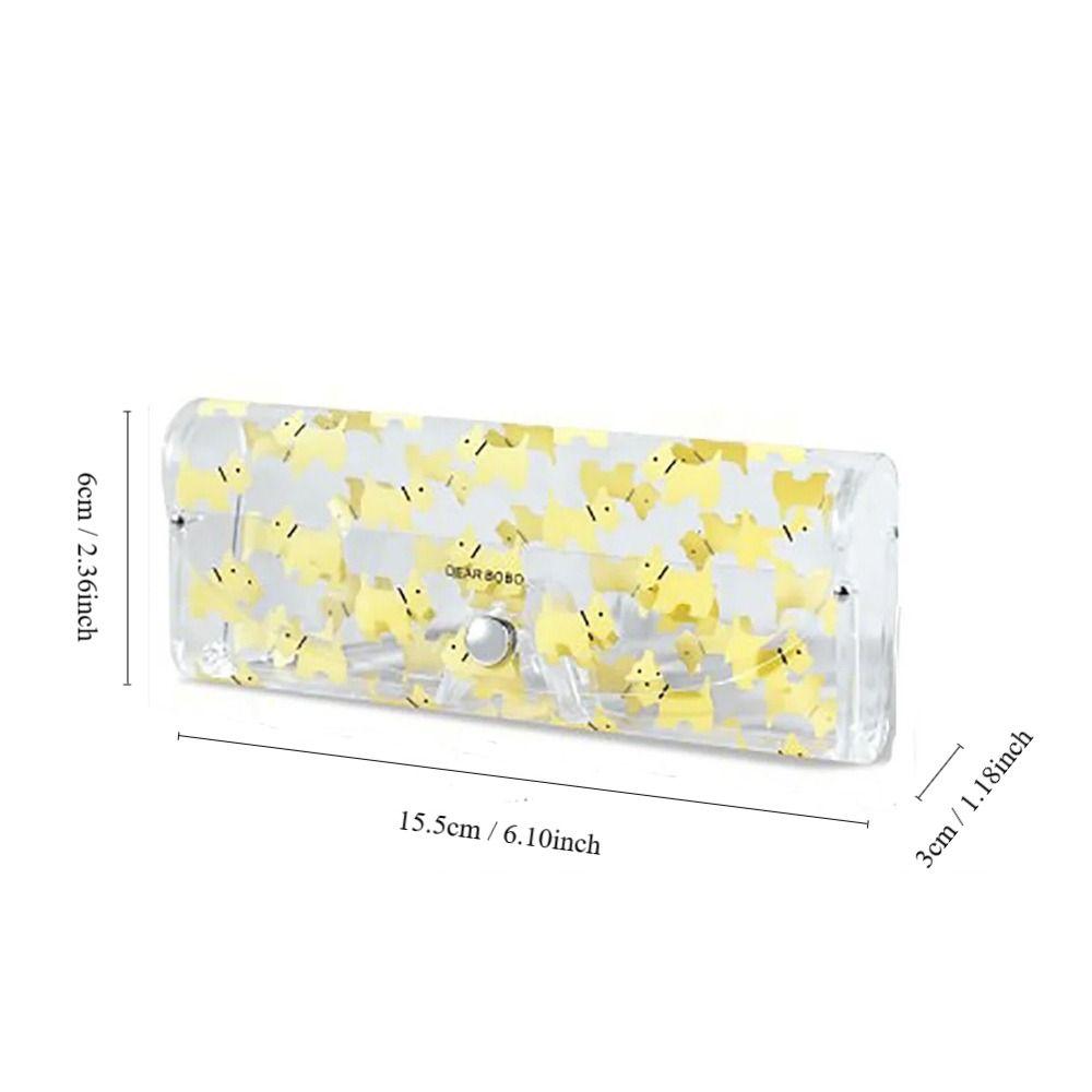 Cartoon Eyewear Protector Plastic Sunglasses Case New Glasses Box  School