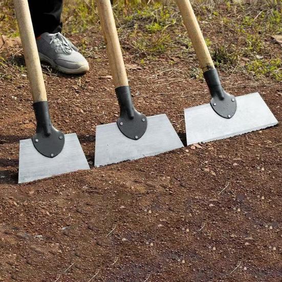 Garden Cleaning Shovel Wide Blade Weed Cleaning Shovel Heavy Duty Flat