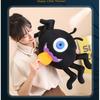 Eyed Black One Spider Plush Doll Animal Stuffed Toy Halloween Children Gift Room