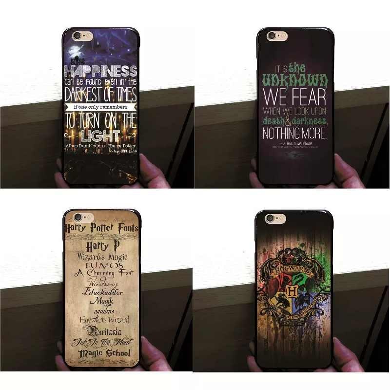 Pattern Mobile Letter Phone Case For Iphone 5 6 7 Plus Anti Drop Case Protective