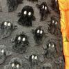 Bat Pattern Specters Themed Pillow Cover for Halloweens Decorations Sturdy Plush Fabric