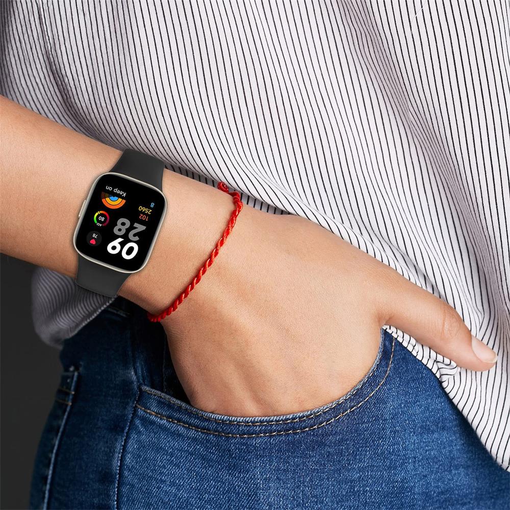 Silicone Strap For XiaoMi Redmi Watch 3 Accessories Replacement Wristband Soft sport belt bracelet Correas Redmi watch 3 band