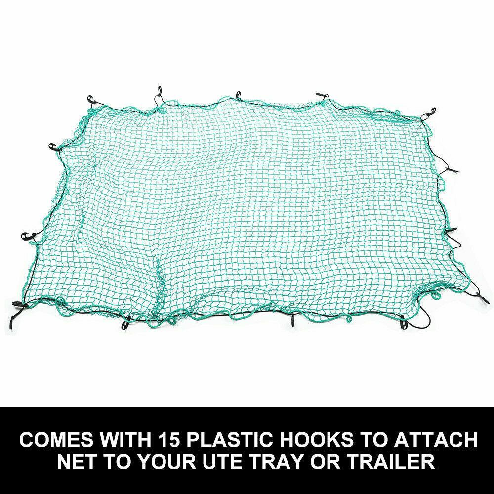 Portable Folding Cargo Net Multipurpose Heavy Duty Square Trailer Mesh for Truck Van Easy Operation