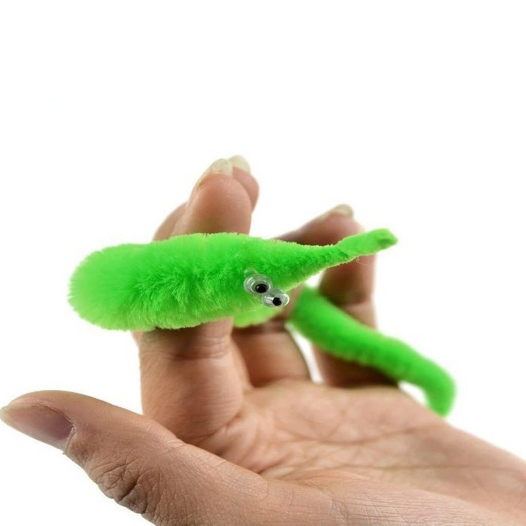 fuzzy worm plush