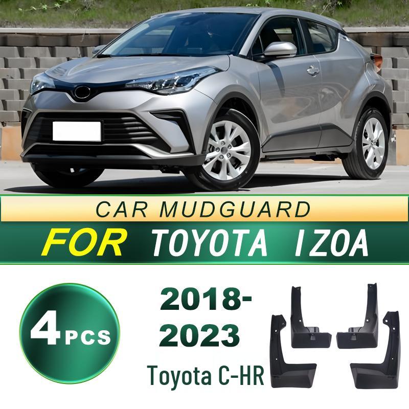 Toyota IZOA 2018-2023 Soft Rubber Mud Flaps: Tire Guard Upgrade Accessories