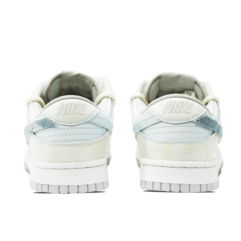 Nike Dunk rutschfest und atmungsaktiv Low-Top Skateboard-Schuhe Unisex Beige Weiß Blau DD1503-103(Team289-)