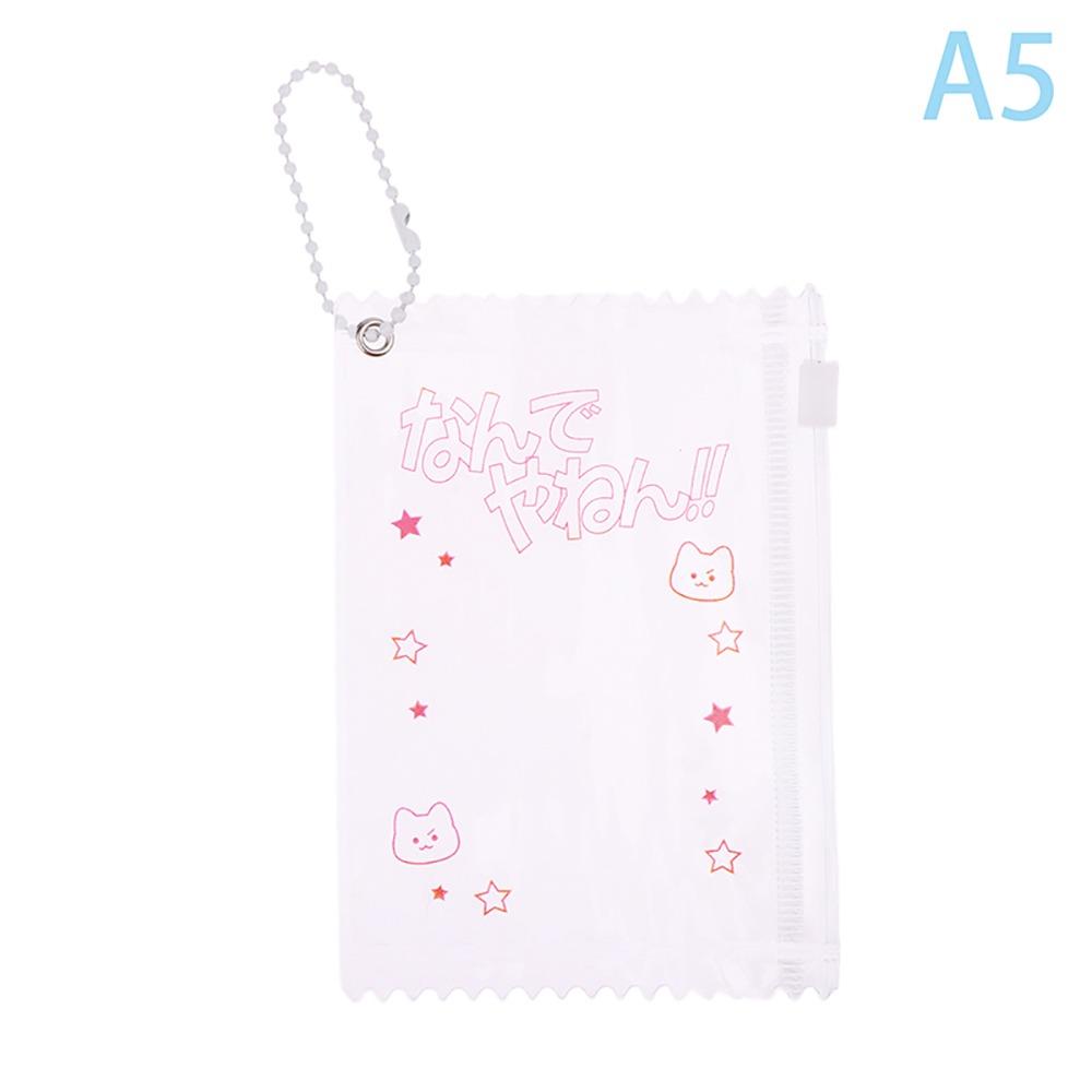 1Pcs Props Badge Storage Display Candy Bag Plastic Protective Shell Durable Card Sleeves