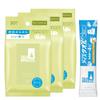 SEA BREEZE Gesichts-Körpertücher Verbena Cool 30 Tücher x 3 Packungen Muster Große Größe für die Linderung der Sommerhitze & + Körper, Gesicht, Schweiß, Schmutz, Talg, Glanz,