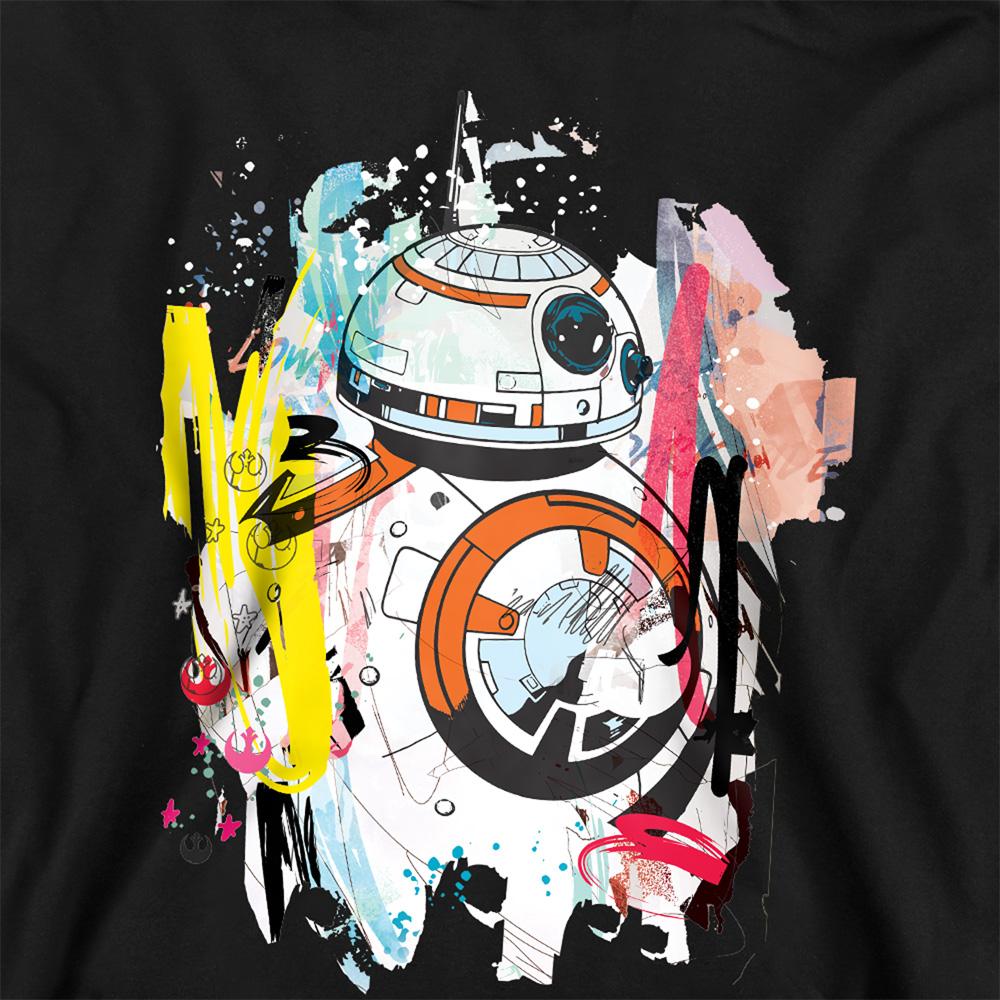 STAR WARS Childrens/Kids BB-8 Abstract Hoodie