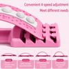 Ergonomic Massage Back Stretcher4Back Stretching Support Belt with Massage Points, Adjustable Arch Design, Lumbar Stretcher, Lumbar Massager, Lumbar