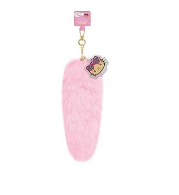Sanrio Fur Keychain Hello Kitty/Pink