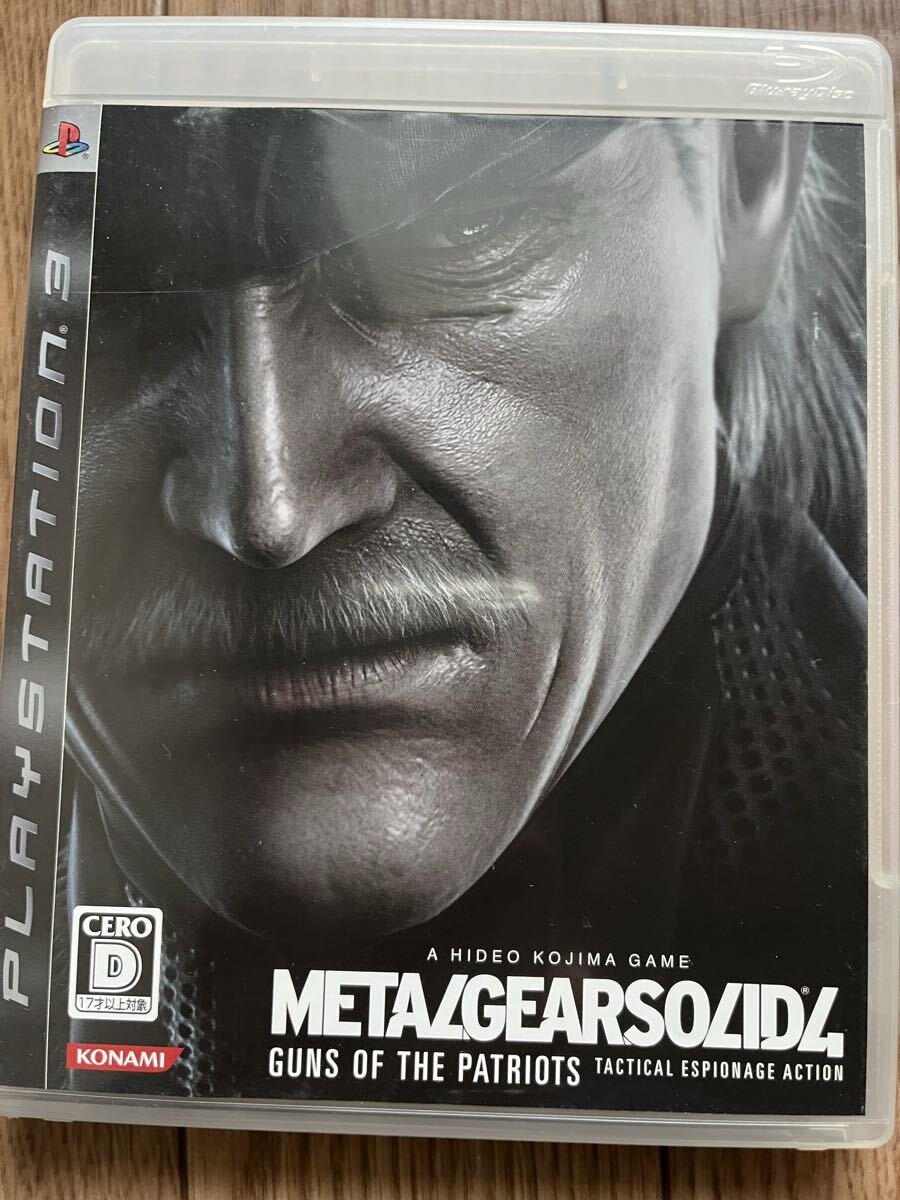 [USED] Tested/Excellent DiscMetal Gear Solid 4 Guns of the Patriots PS3 Japanese Ver. Region Free