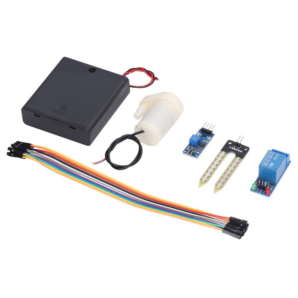 DIY Electronic Watering Kit Automatic Irrigation System Module Soil Moisture Sensor Pump