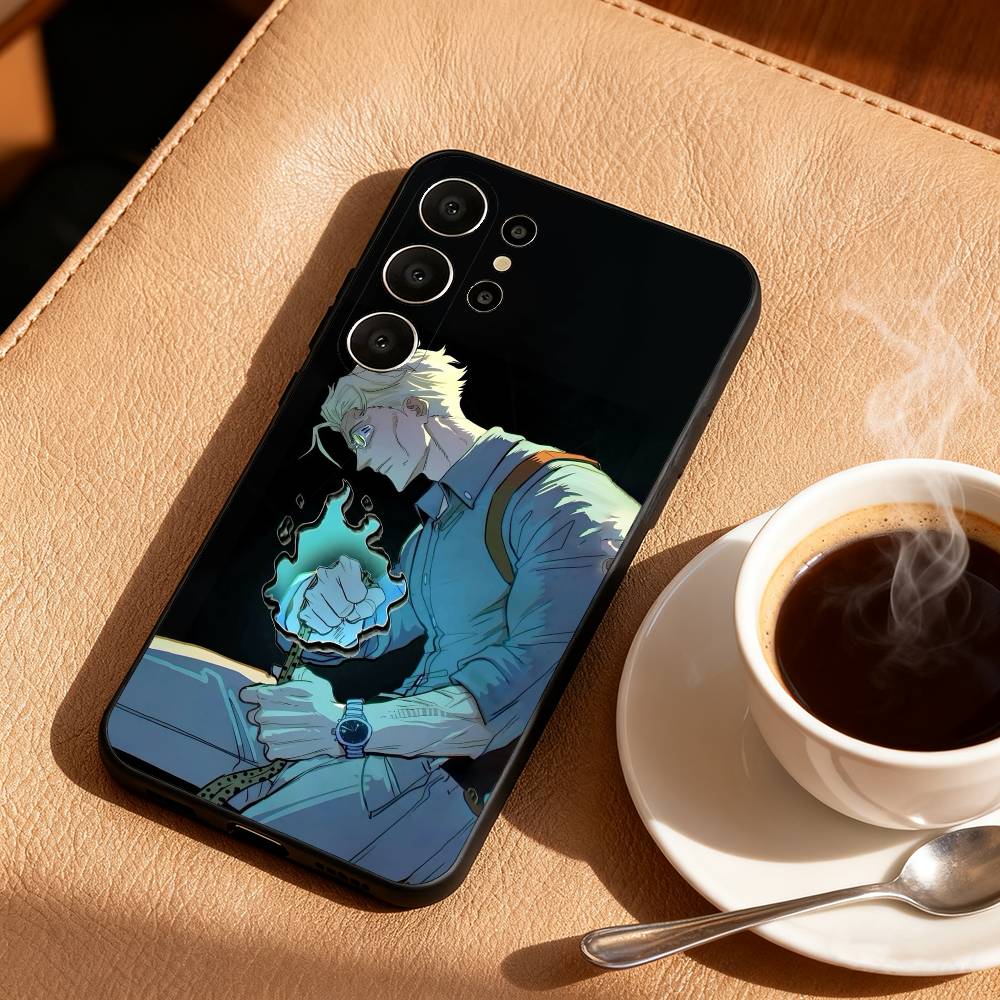 Anime K-Kento N-Nanami Phone Case For Samsung S26,S25,24,23,22,30,21,10,9,Ultra,Plus,Lite,FE Soft Black Case