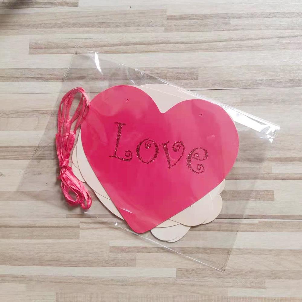 Qixi Festival Valentine'S Day Wedding Wedding Wedding Room Decoration I Love You Love Laqi Latte Customization