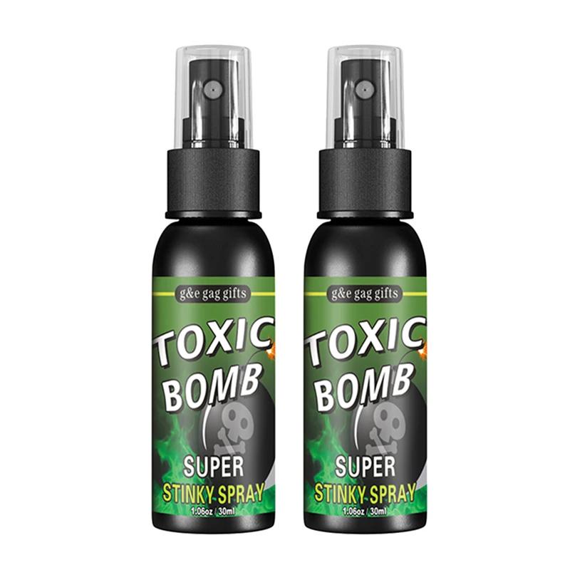 30ml Fart Gag Spray Prank Joke Plastic Smelly Stinky Gags Party Supplies Liquid Fart Gag for Adults Kids Non Toxic for Halloween