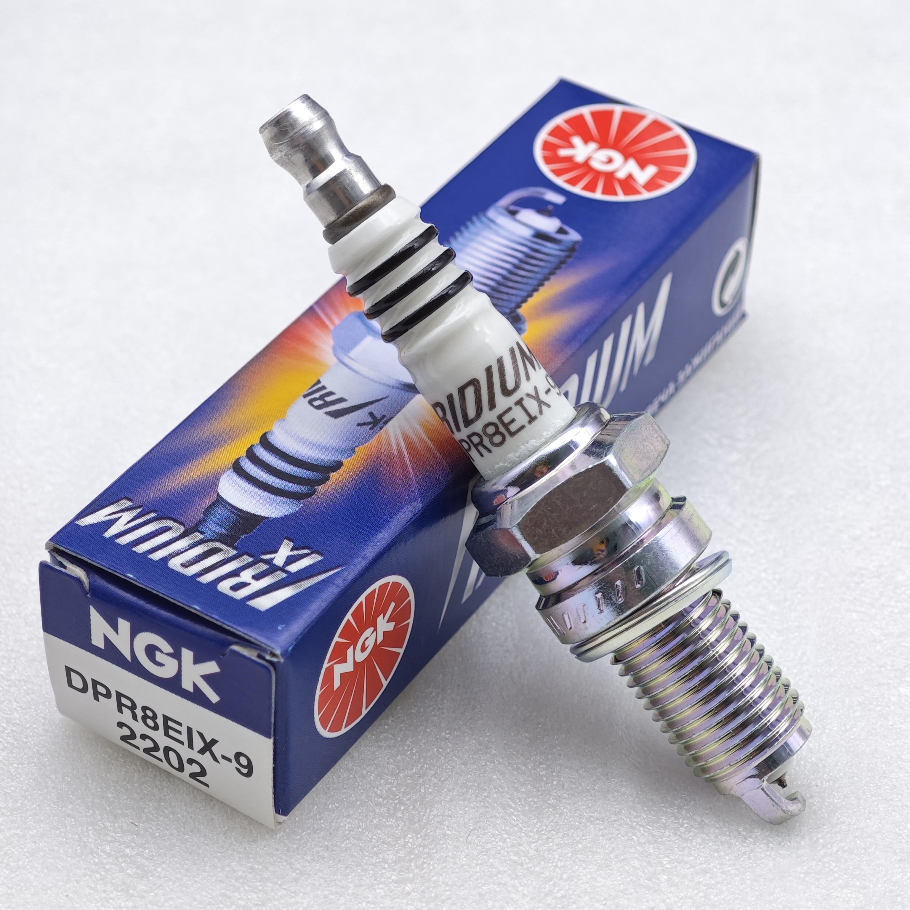 

1pcs DPR8EIX-9 2202 Iridium IX Spark Plug Motocycle Upgrade DPR8EA-9 1pcs DPR8EIX-9