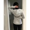 New Spring Slimming Hooded Zip-Up Sweatshirt - Korean Style