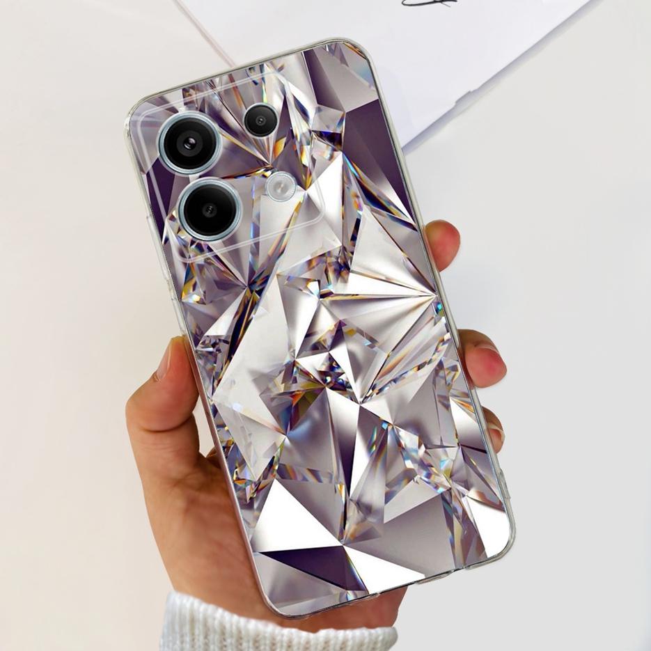 For Xiaomi Poco X6 Pro 5G Case Cute Cat Butterfly Painted Cover Soft Silicone Phone Case For Xiaomi Poco X6 Pro PocoX6 5G Fundas