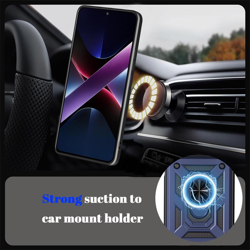 For OPPO F31 5G Case Shockproof Armor Phone Case For OPPO F 31 OPPOF31 5G Slide Camera Protection Cover Ring Stand Holder Fundas