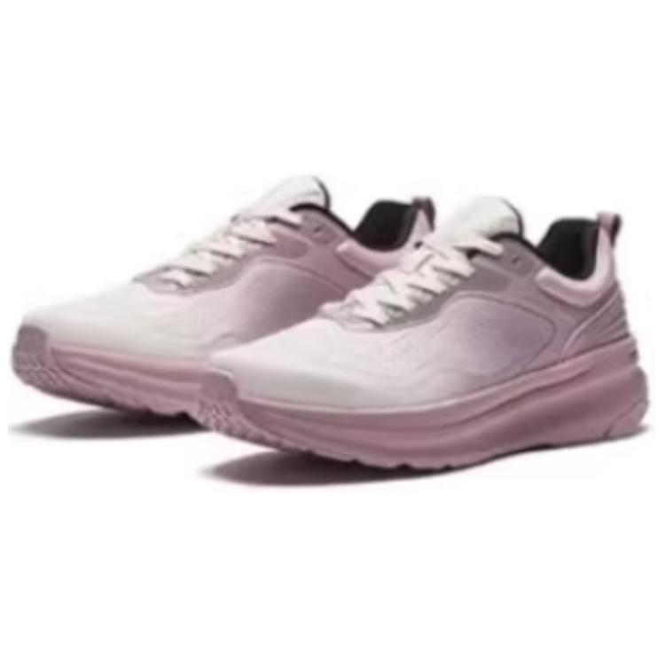 Anta Shenhung 9 Comfortable Trendy Shock Absorbing Non-Slip Low-Top Casual Running Shoes Women Sneaker Light-Purple 122447718-4