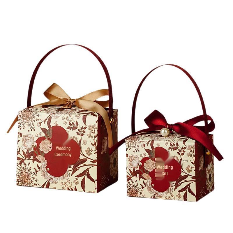 2025 Creative Chinese Wedding Candy Gift Box