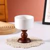 Oujiewang French Vintage Ceramic Bowl and Goblet Set