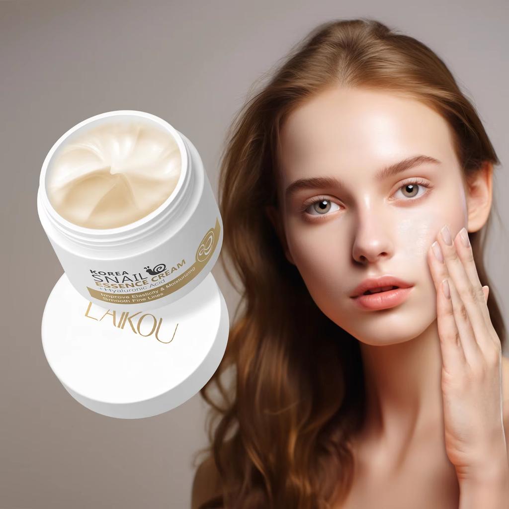 Schnecken-Anti-Aging-Creme, Kollagen, feuchtigkeitsspendend, nährend, repariert beschädigtes Gesicht, strafft, glatt, strahlend, aufhellend, Hautpflege, Tagescreme