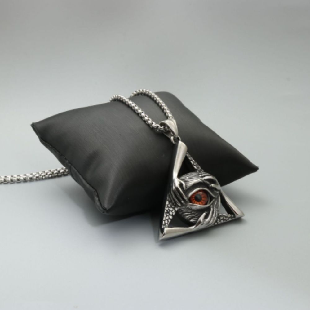 Delicate Eyes of Demon Necklace Vintage Women Pendant Necklace Devil's Eye Necklace Party Favors