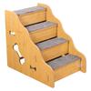 Scale in Legno per Animali Domestici Rampa Gradino Antiscivolo per Cani Gatti Letto Divano Divano per Uso Domestico