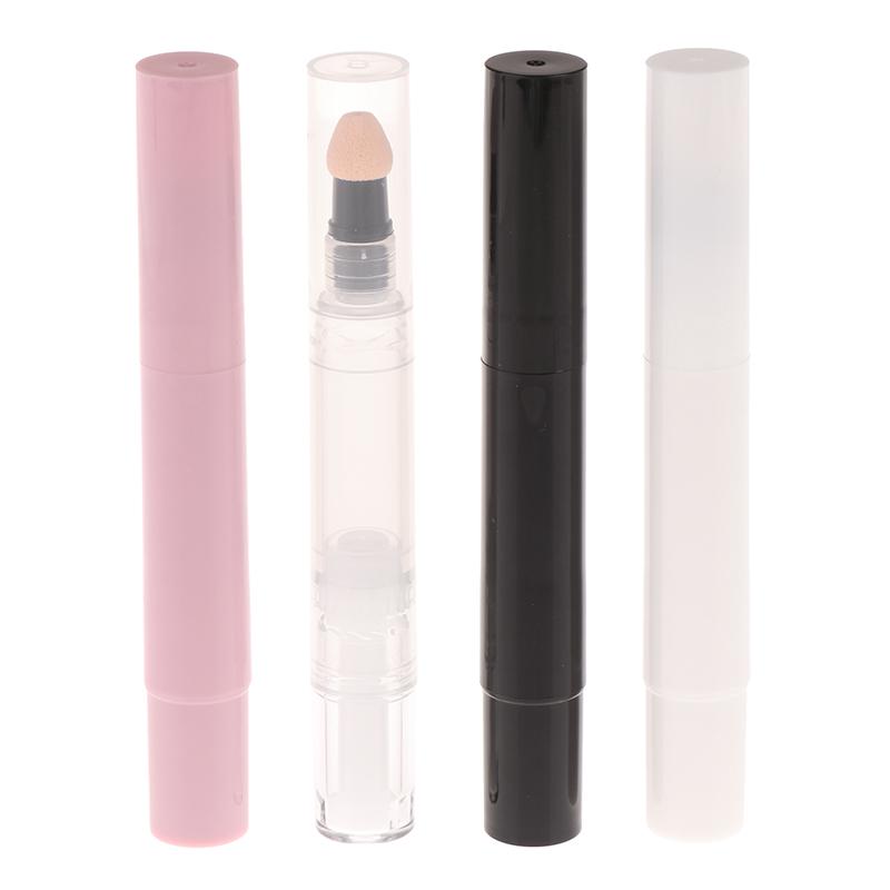 1 Pcs 5Ml Foundation Blush Dispensing Refill Pen Rotating Vacuum Nail Up Bottle Pen Cosmetic Gloss Lip Polish Pen Empty Tool