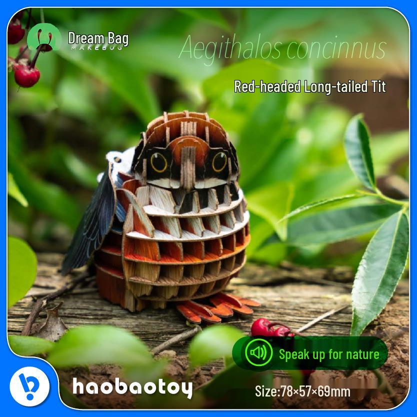 

Менгбаг 3D Пазл: Интерактивный набор моделей звуков природы и животных