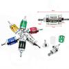 8Mm 0.31" Motorcycle Aluminum Alloy Fuel Filter Washable Visible Body Multi Color Options Fit For Motorcycle Atv Dirt Bike