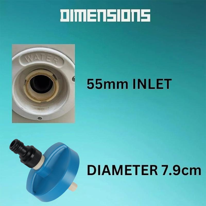 Caravan Motorhome Rheinland Water Inlet Filler Cap Quick Hose Connector Kits RV Parts Accessories