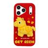 Bracket Gold Mount Drop-Proof Phone Case for iPhone 14/13/12 and Apple 17/16/15 Pro Max.