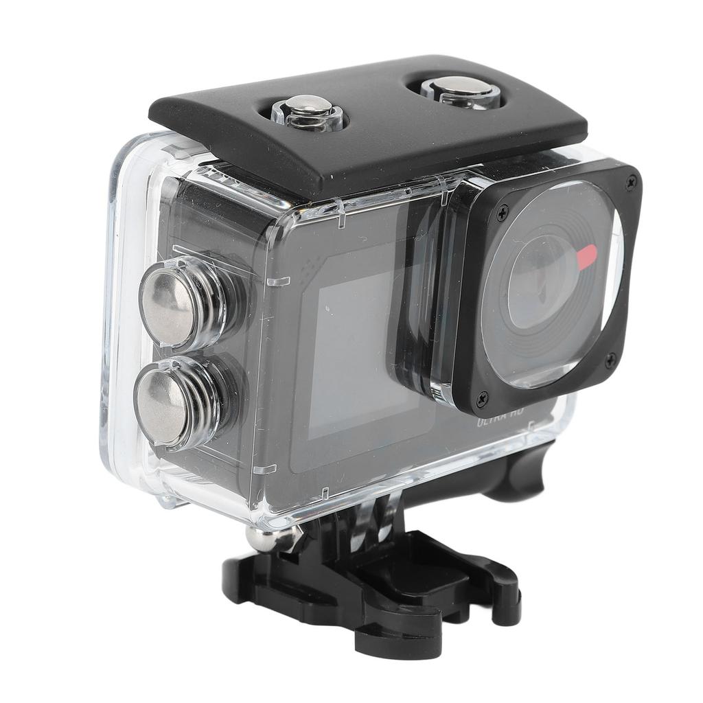 5K30FPS WiFi Action Camera 50MP Underwater Camera 170 Degree Wide Angle IP68 Waterproof Anti Shake Dual Screen Built in