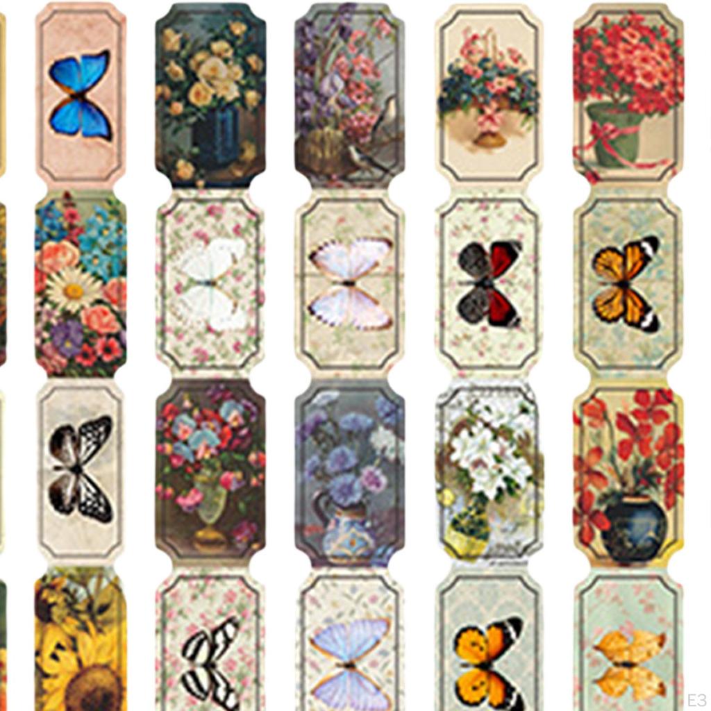 Vintage Stickers, Decoupage Stickers Antique Journal for DIY Crafts Journals