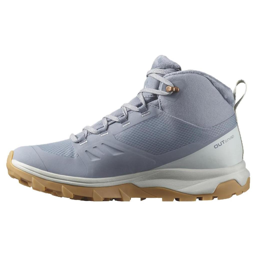 SALOMON Outsnap Cswp Cushioning, Wear Resistant High top Outdoor Shoes Women's Blue 472899