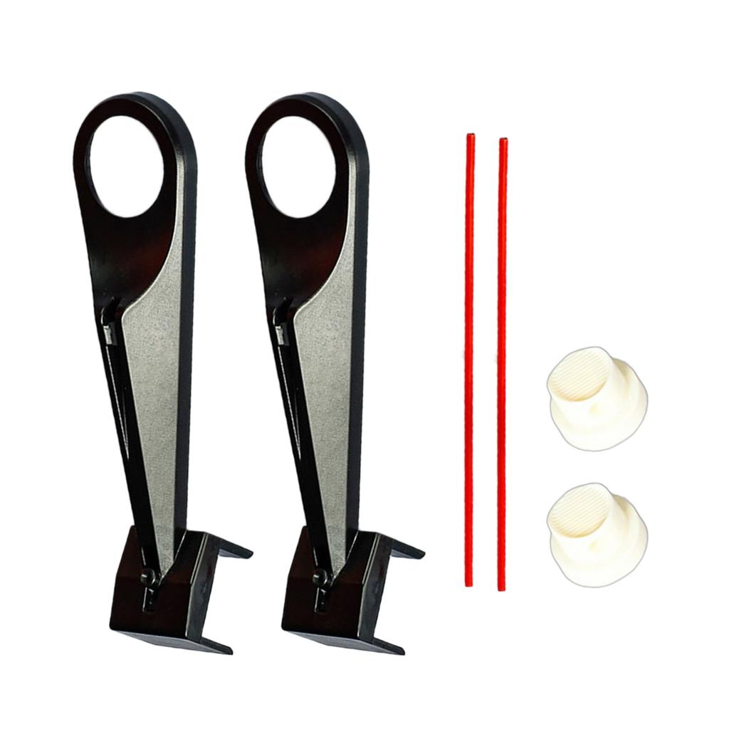 2 Sets Chain Cleaner Attachment Motorcycle Chain Lube Applicator Motorbike Maintenance Tool 3 Sided Wrap Multifunction