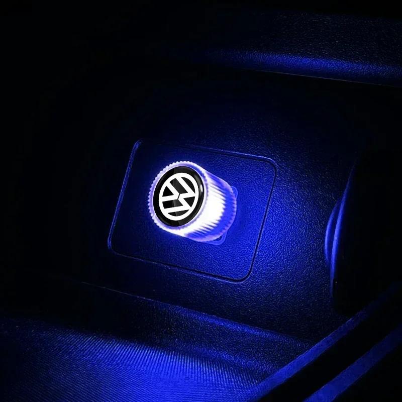 

B6 VW For Volkswagen USB Car LED Light Auto Interior Atmosphere Light Car Accessories For Volkswagen VW GTI Rline R Golf Amarok срібний