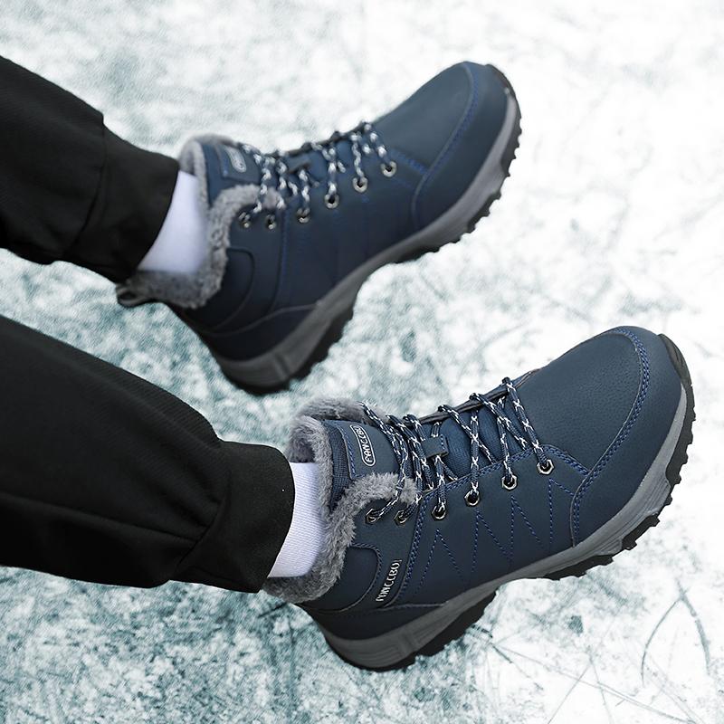 Damen Schneestiefel Winter Unisex Paar Übergröße Wanderschuhe Herren Wasserdicht Outdoor Hoch Wanderschuhe