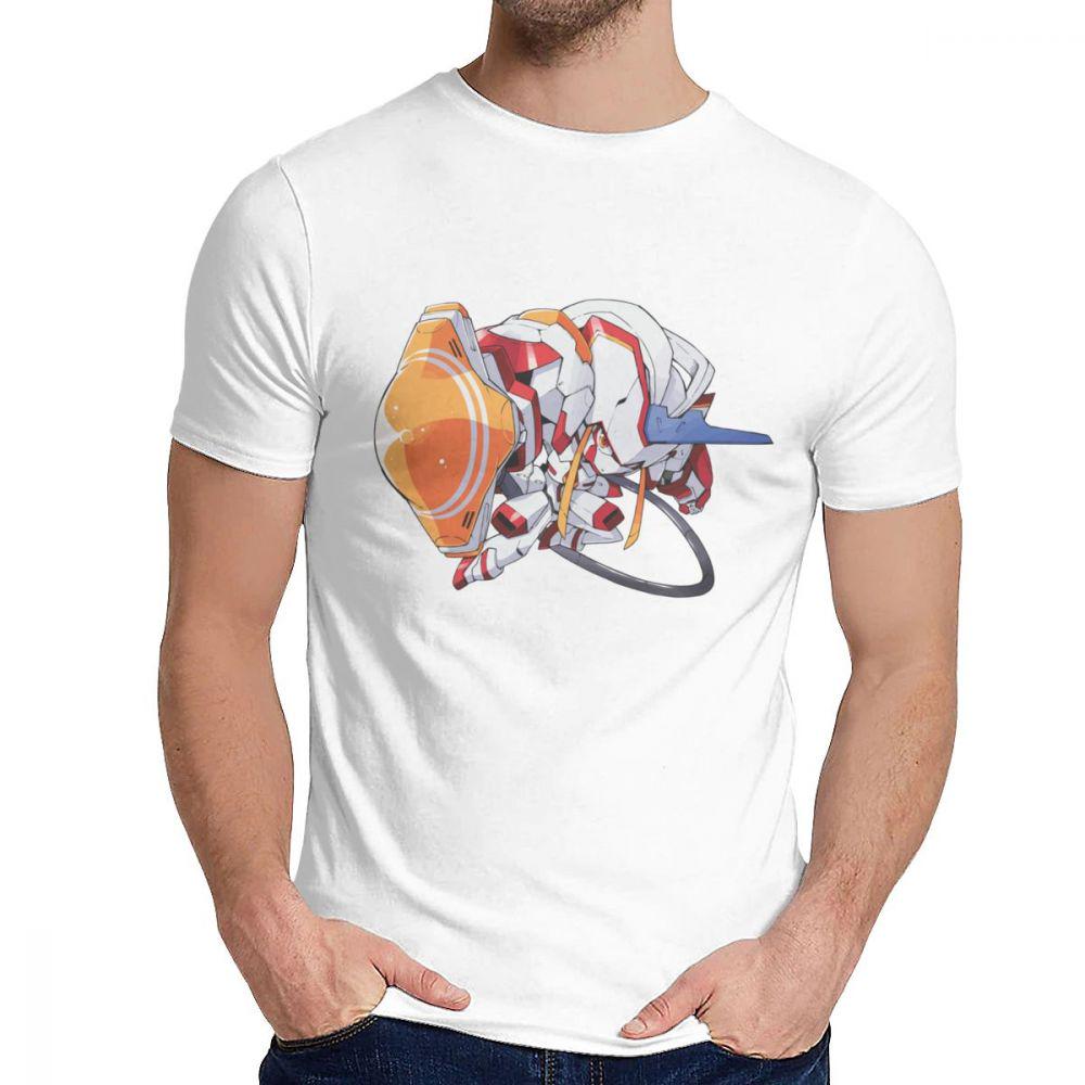 Vintage Darling In The Franxx Kentaro Yabuki Homme Tee Shirt Unisex Stylish Pure Cotton Camiseta Round