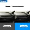 For Subaru Impreza 2012-2016 For XV Crosstrek 2013 2014 2015-2017 Piano Black Car Trument Panel Decoration Sticker Trim 2Pcs