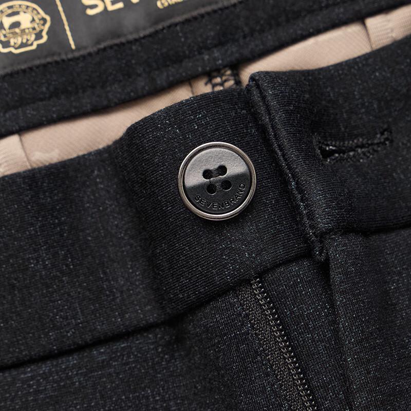 Qipai Men's Far-Infrared Heating Casual Straight-Leg Pants