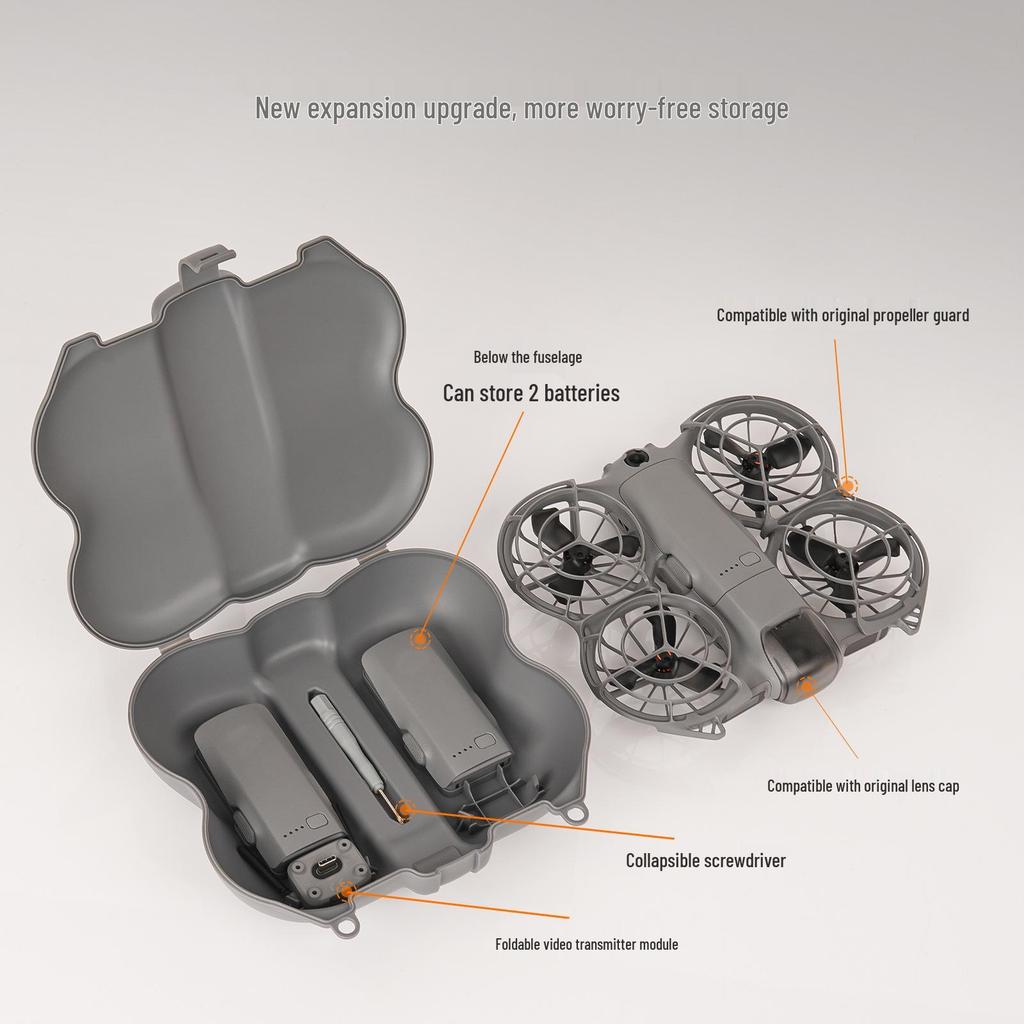 NEO 2 Battery Version Anti-collision Butterfly Protective Drone Storage Case
